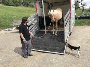 Von Norddeutschland in die Schweiz.Die Ankunft ist tiefenentspannt.